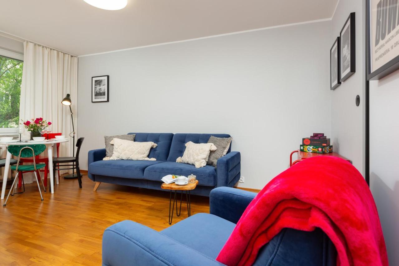 Central Apartment Solec Wilanowska By Noclegi Renters Варшава Екстериор снимка