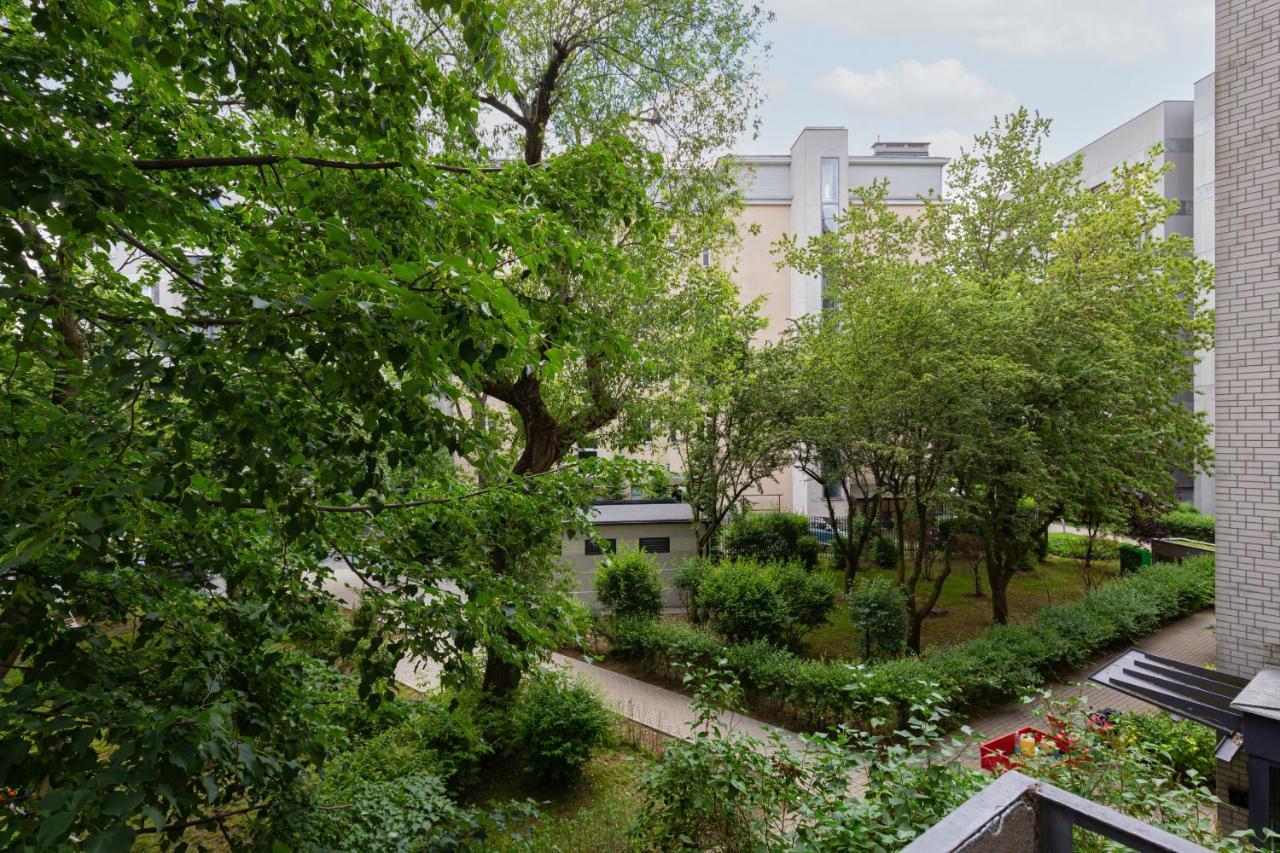 Central Apartment Solec Wilanowska By Noclegi Renters Варшава Екстериор снимка