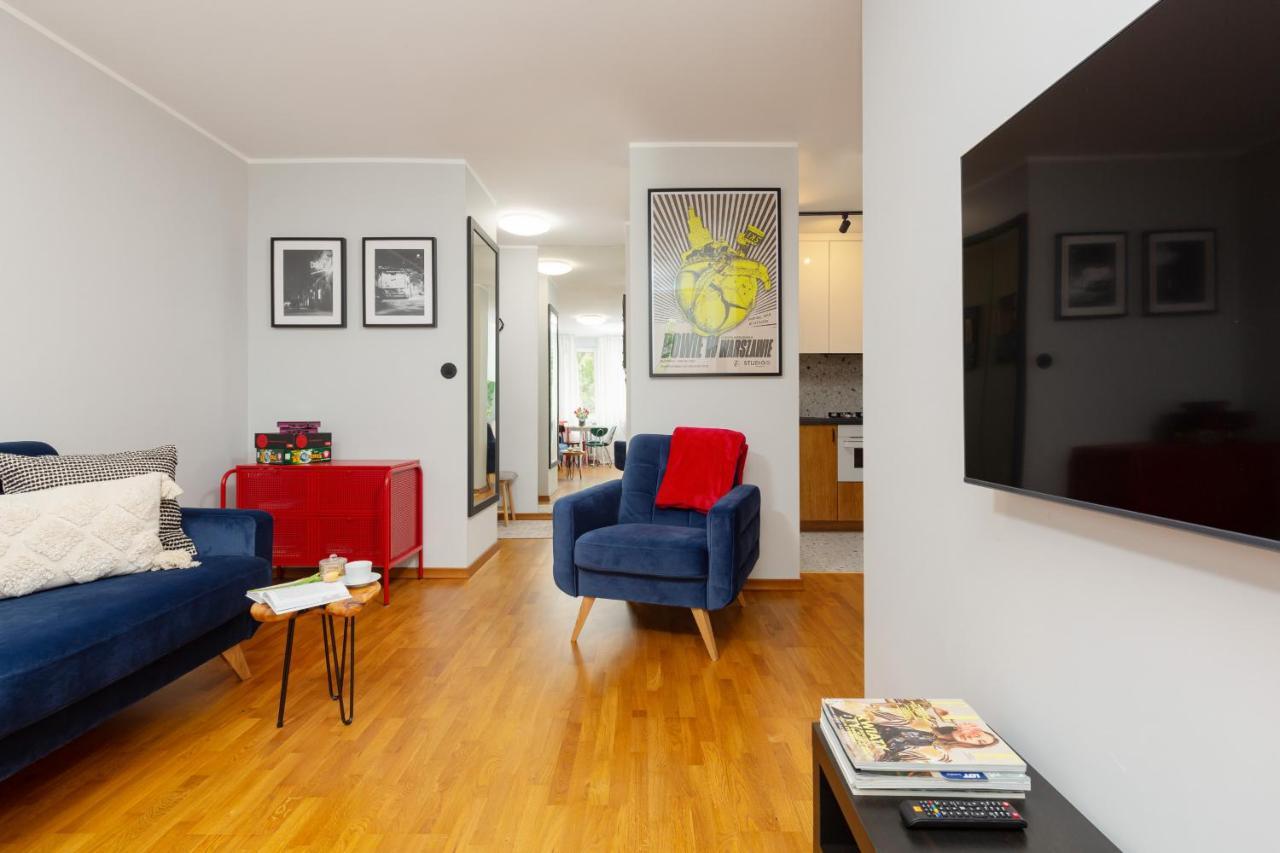 Central Apartment Solec Wilanowska By Noclegi Renters Варшава Екстериор снимка